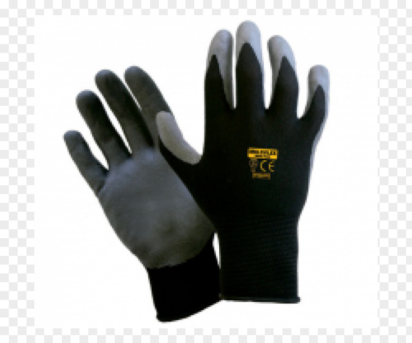 Guantes Glove Polyester Nitrile Latex Textile PNG