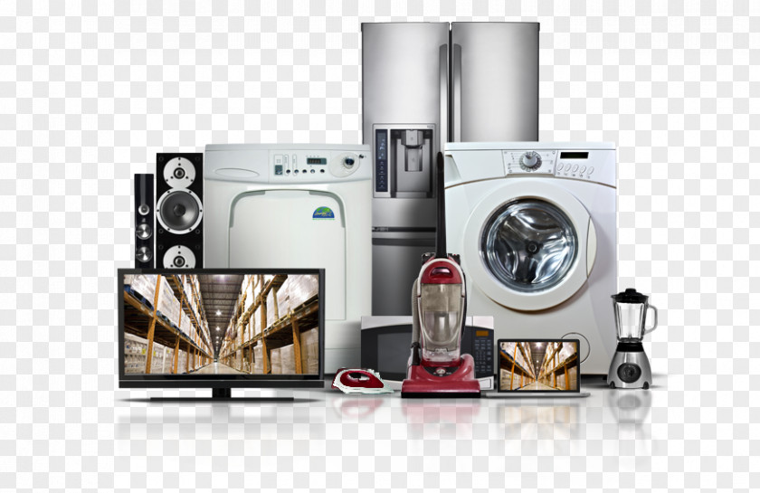 Refrigerator Home Appliance Washing Machines Small Kitchen PNG