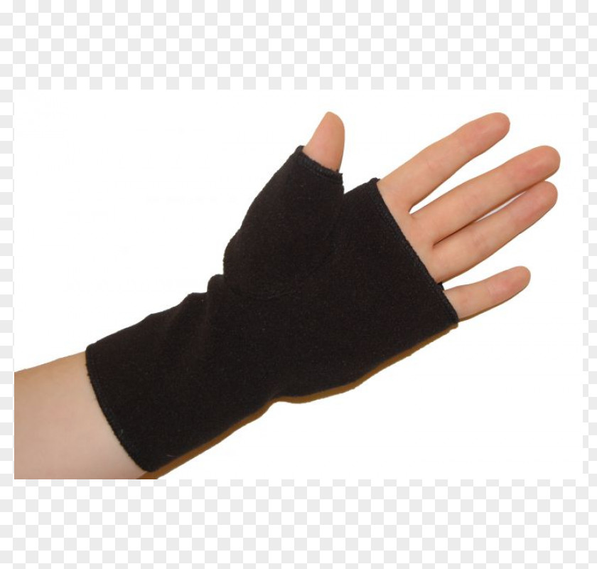Daumen Thumb Wrist Brace Glove Hand Black PNG