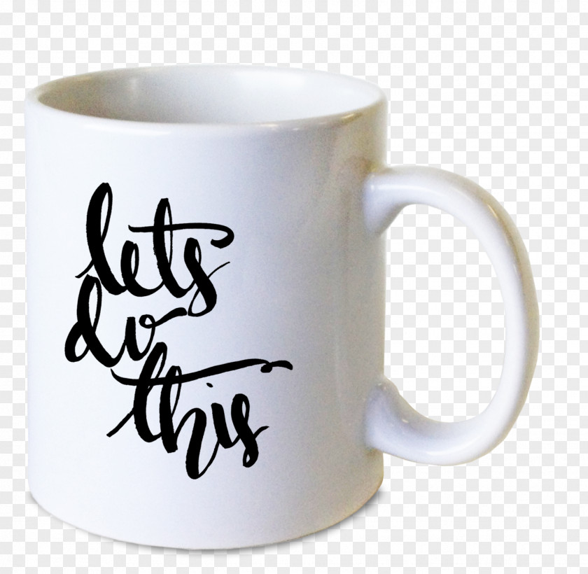 Lettering Calligraphy Mug Font PNG