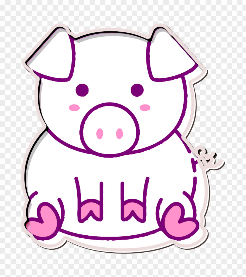 Pig Icon Animal PNG