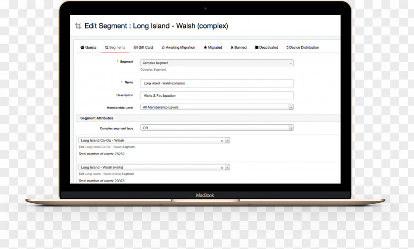 Segmentation User Interface Computer Software Management Analytics PNG
