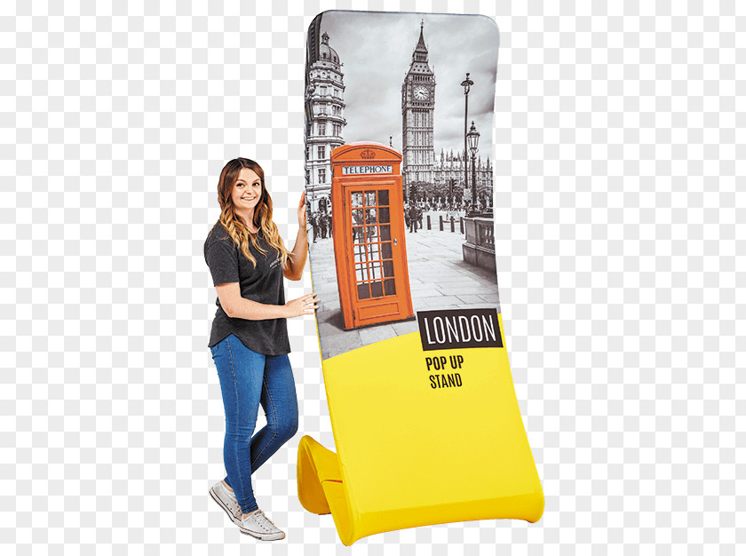 Stand Display Printing Poster Textile Exhibition Banner PNG