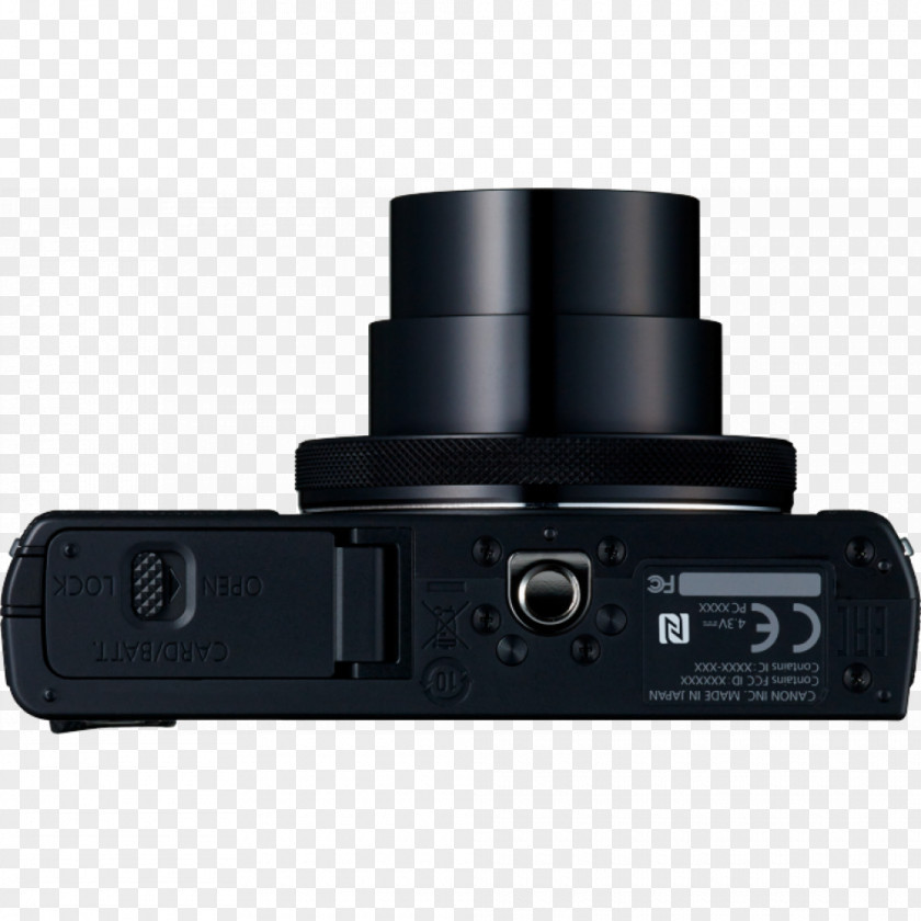1080pBlack Point-and-shoot CameraCanon Digital Camera Memory Card Canon PowerShot G9 X Mark II 20.2 MP Compact PNG