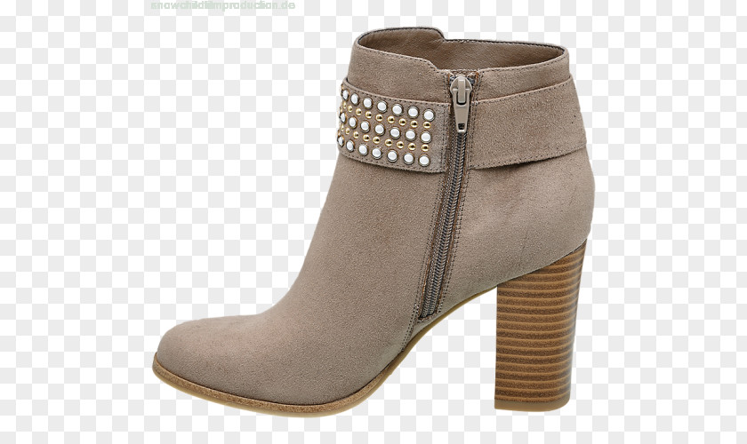 Boot Chelsea Suede Taupe Shoe PNG
