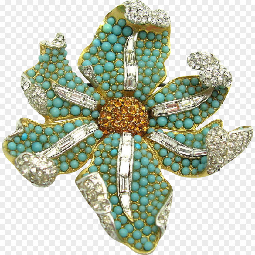 Jewellery Turquoise Brooch Costume Jewelry Necklace PNG