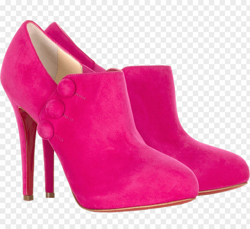 Pink Women Shoes Image Shoe Fashion Boot High-heeled Footwear Leather PNG