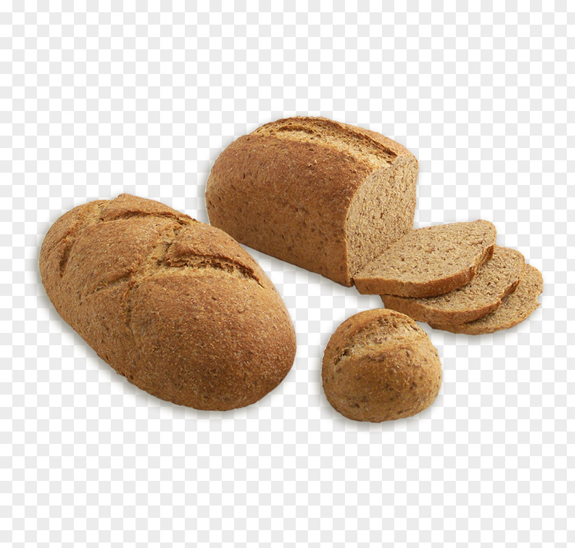 Whole Grains Rye Bread Pumpernickel Pandesal Brown PNG