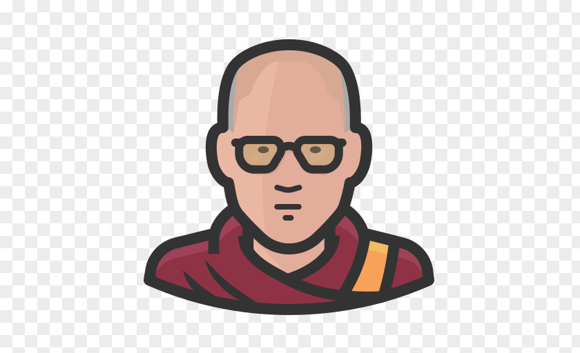 Avatar 14th Dalai Lama Clip Art PNG