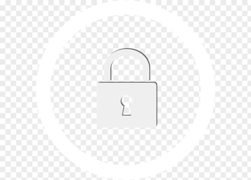 Continental Line Padlock PNG