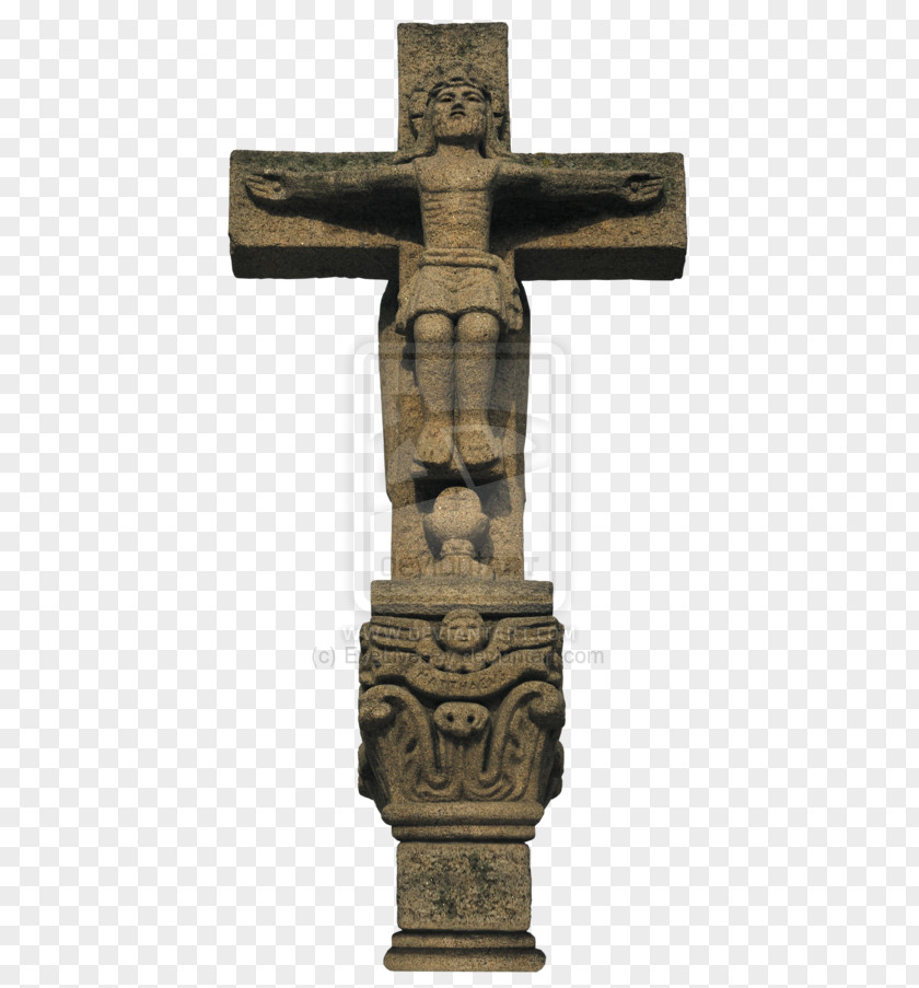 Crucifix Stone Carving Micro Mobility Systems Goumi PNG