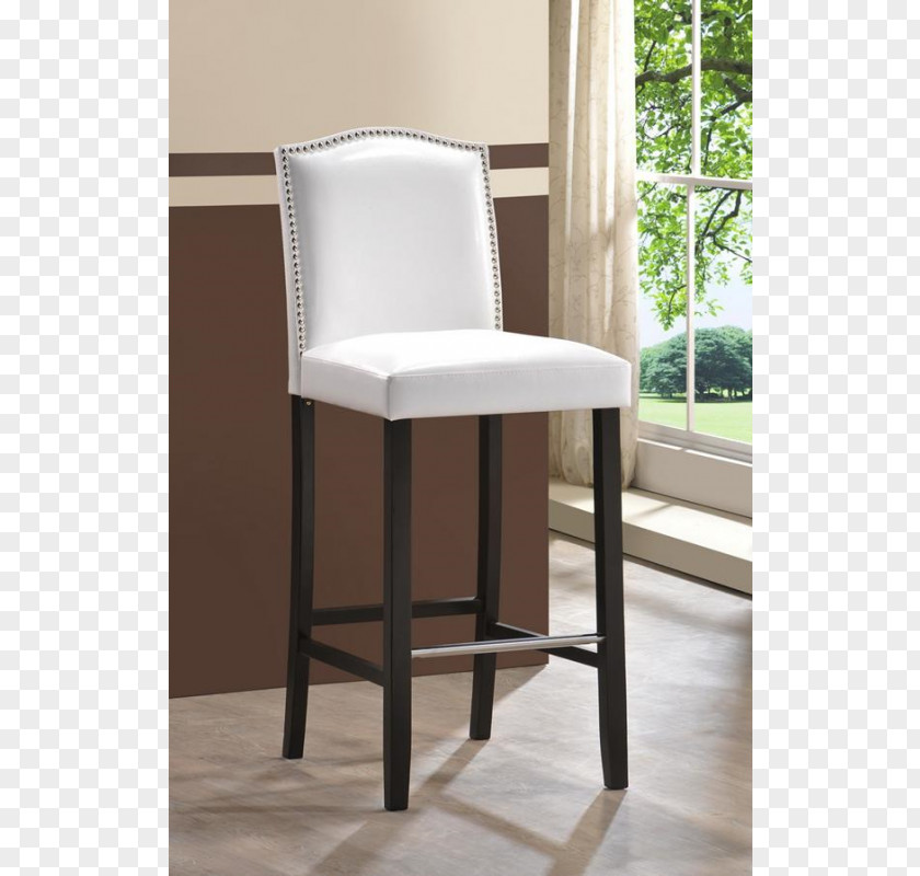 Furniture Moldings Bar Stool Parchment Faux Leather (D8568) Seat Chair PNG