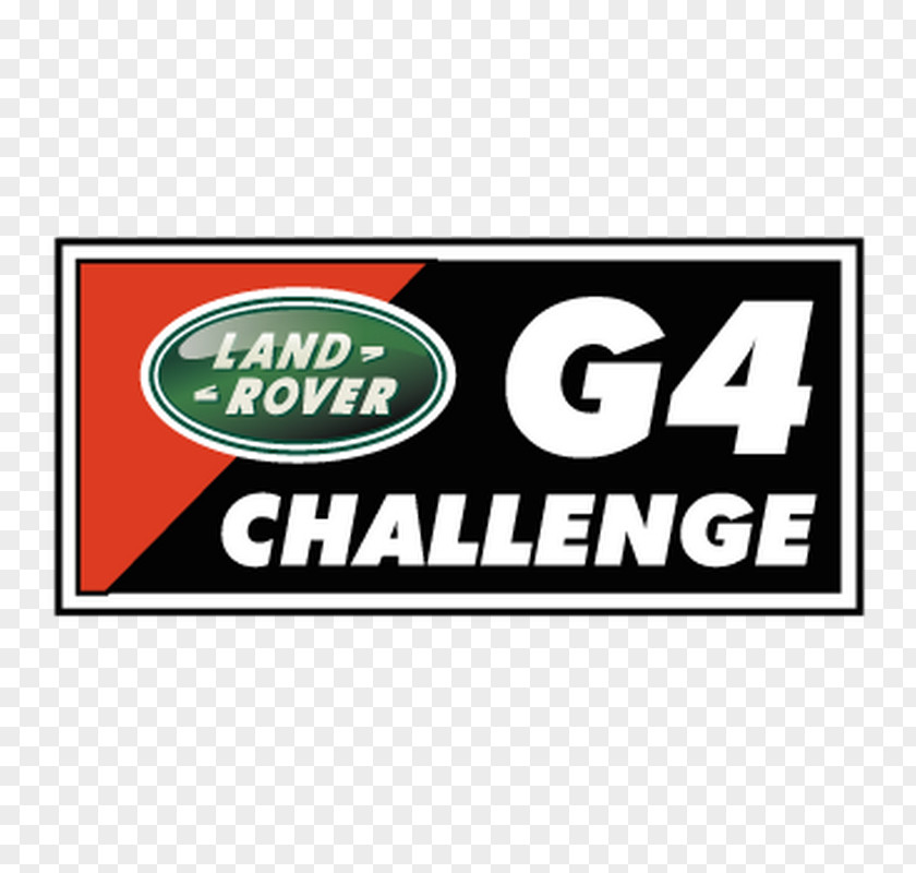 Land Rover G4 Challenge Car Logo Rectangle PNG