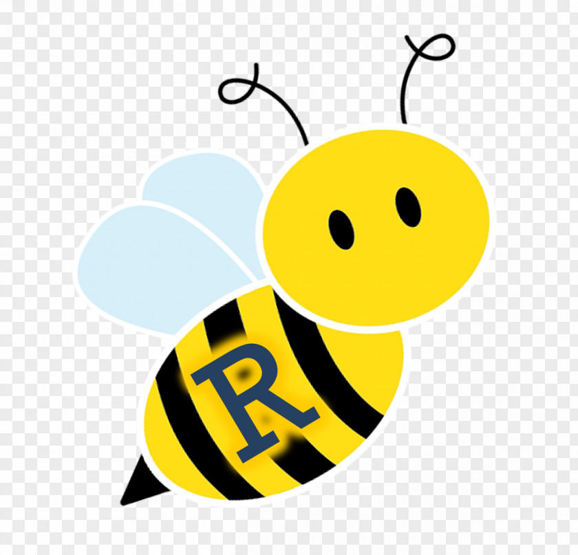Smiley Honey Bee Happiness Clip Art PNG