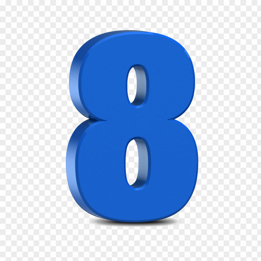 8 Number Clip Art PNG