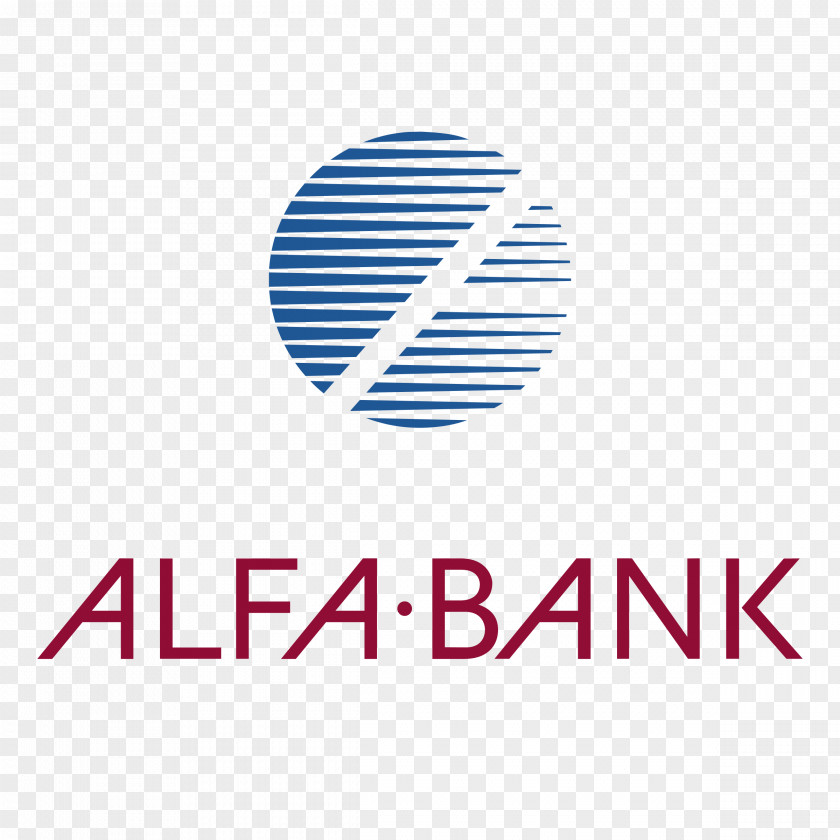 Bank Building Logo Vector Graphics Alfa-Bank Font PNG