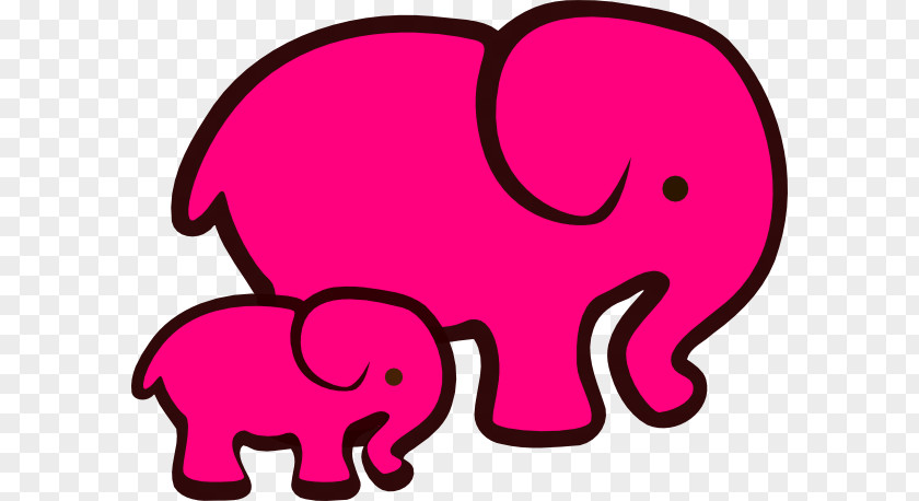 Black Mother Cliparts Elephant Infant Child Clip Art PNG