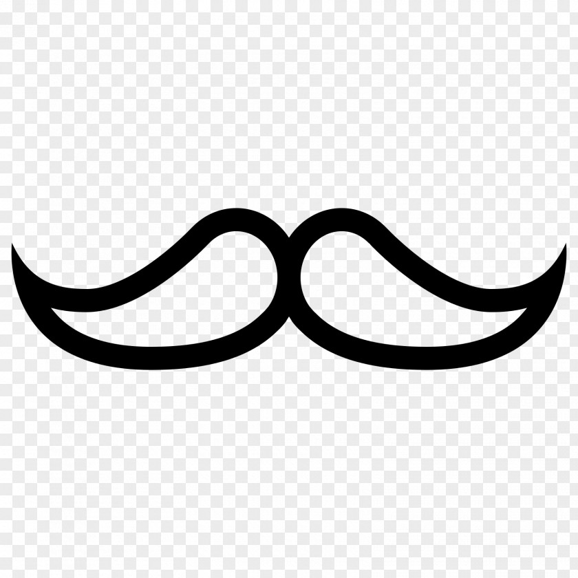 Moustache English Clip Art PNG