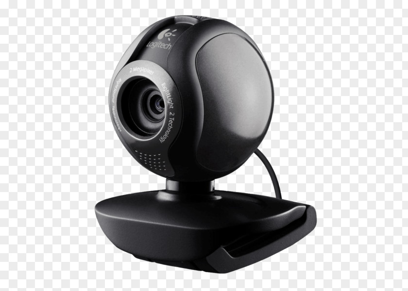 Web Camera Microphone Webcam Logitech High-definition Video Megapixel PNG