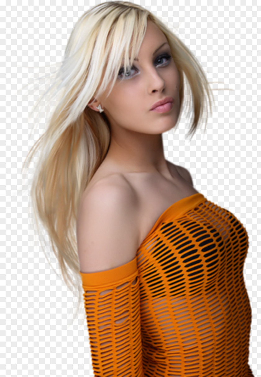 Xnxx Blond Surfer Hair Fashion Coloring PNG
