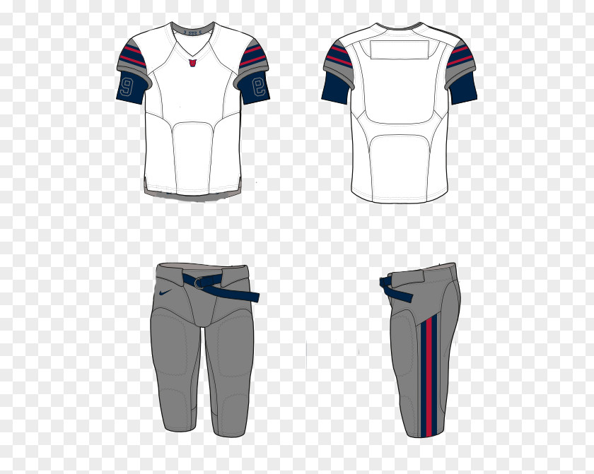 Blank Football Uniform On Paper Jersey Florida Blazers Nike American PNG