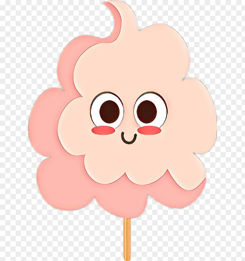 Cartoon Pink Smile Frozen Dessert PNG