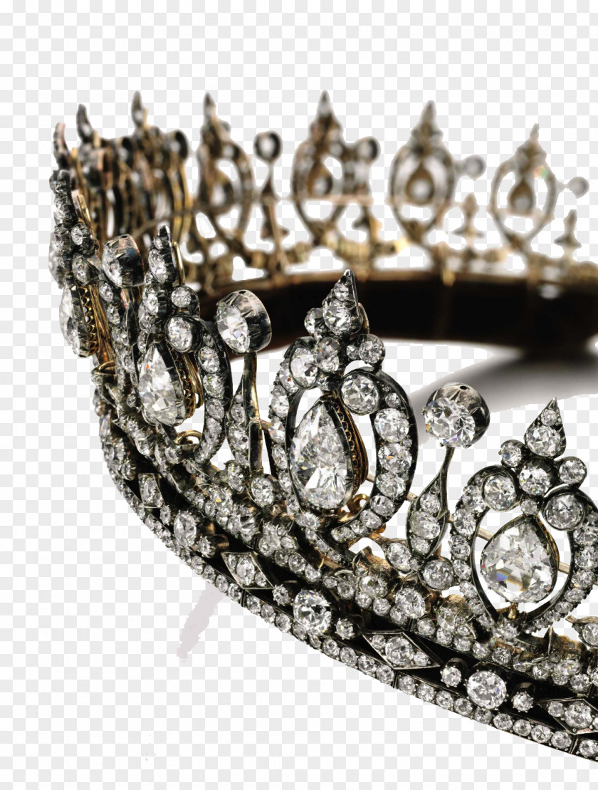 Crown Headpiece Tiara Jewellery Diamond PNG