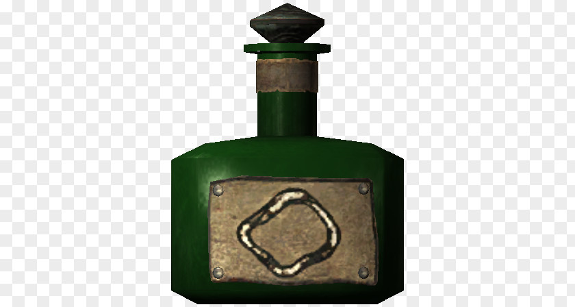 Glass Bottle Fallout PNG