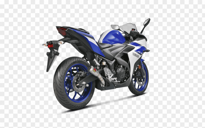 Motorcycle Yamaha YZF-R3 Exhaust System YZF-R1 Motor Company Akrapovič PNG