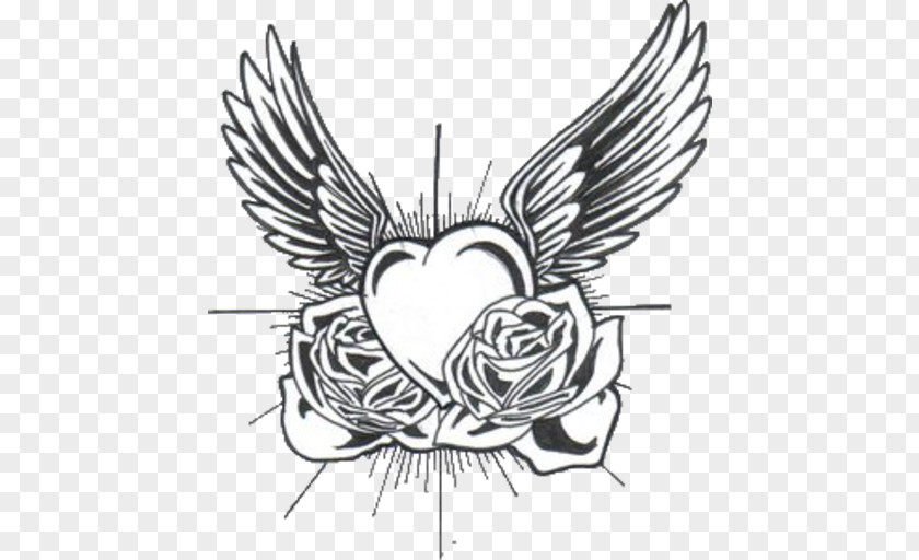 Valentine's Day Drawing Rose Tattoo PNG