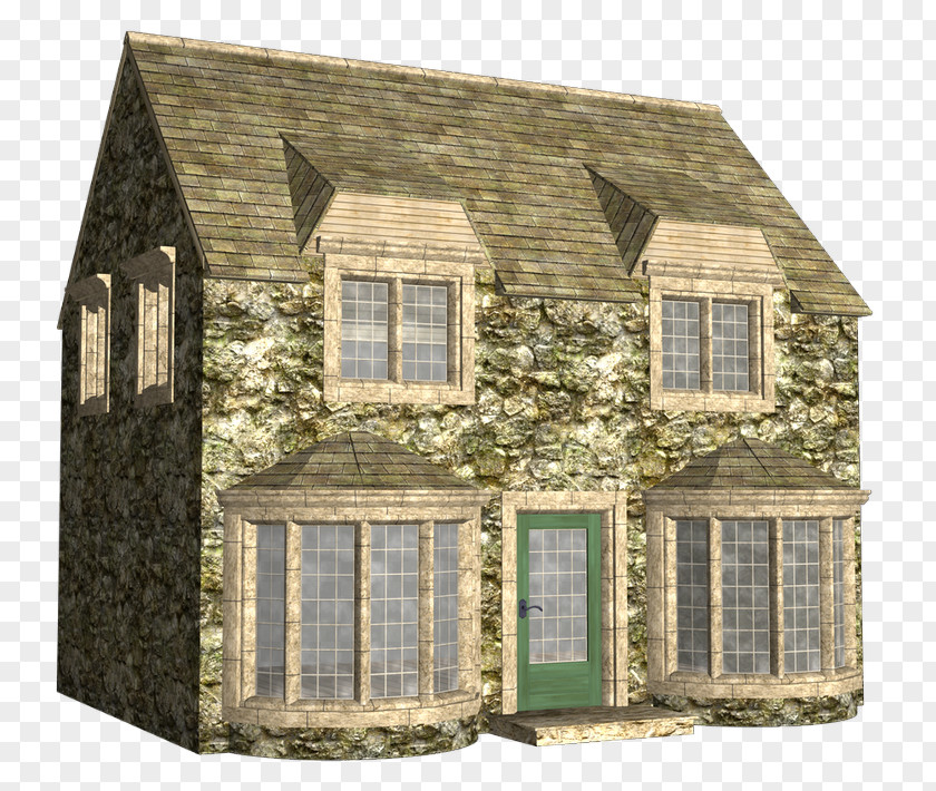 Window Cottage House Facade Property PNG