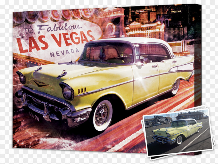 Creative Car Posters 1957 Chevrolet Bel Air Automotive Design PNG