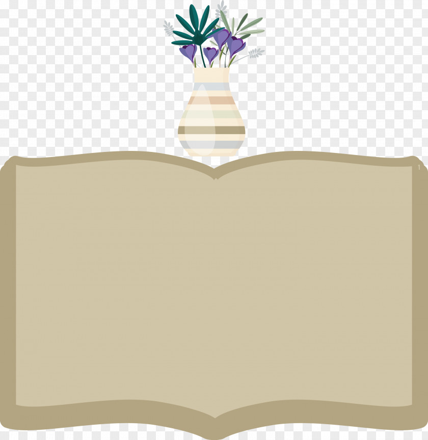 Flower Book Frame Flower Frame Book Frame PNG