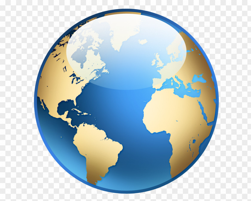 Globe World Map Clip Art PNG