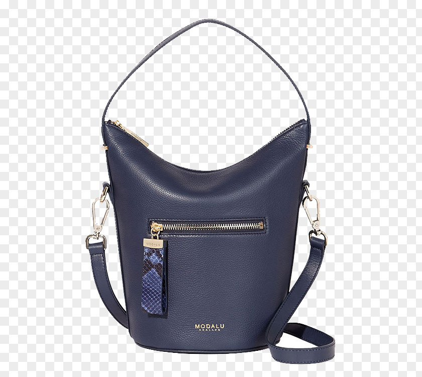 MODALU Sapphire Blue Leather Ladies Handbag Crossbody Hobo Bag Designer PNG