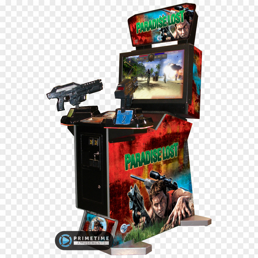 Builder's Trade Show Flyer Donkey Kong Jr. Jurassic Park CarnEvil Arcade Game PNG