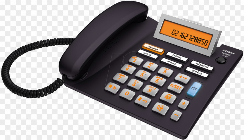 Gigaset Euroset 5040 Telephone Home & Business Phones EUROSET5040 Analog Signal PNG