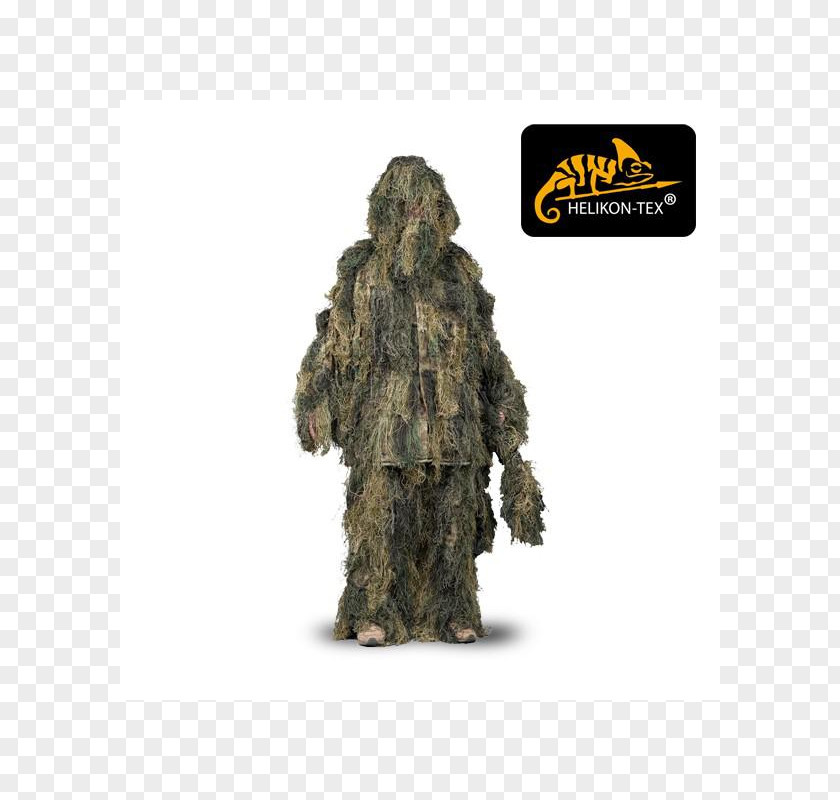 Military Ghillie Suits Camouflage U.S. Woodland Helikon-Tex PNG