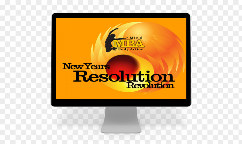 Mind Body Display Resolution Device New Year's Logo Advertising PNG