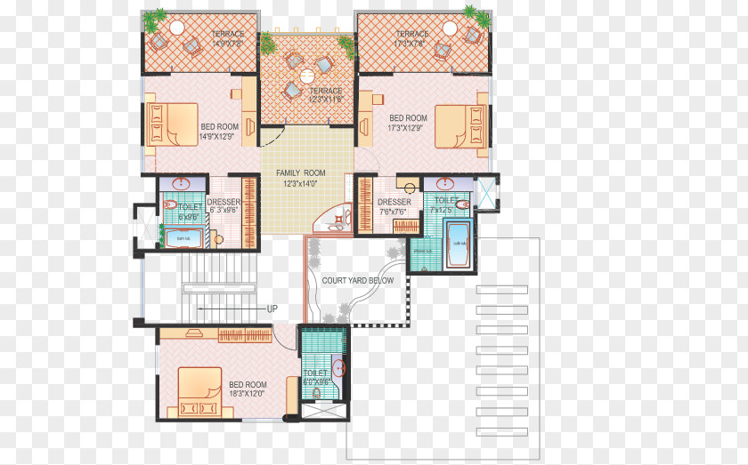 Retro Floor Lamp Plan Green Groves Square Foot Kolte-patil Developers Location PNG