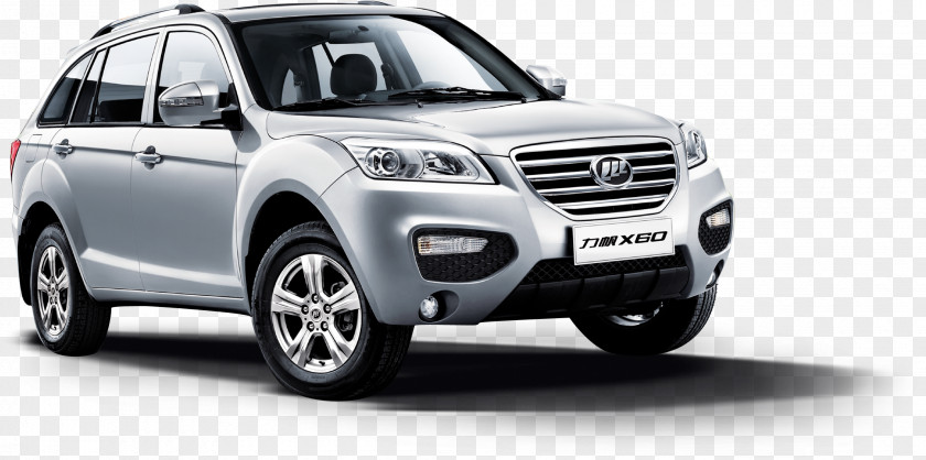 Silver SUV Car Lifan X60 Group Sport Utility Vehicle PNG