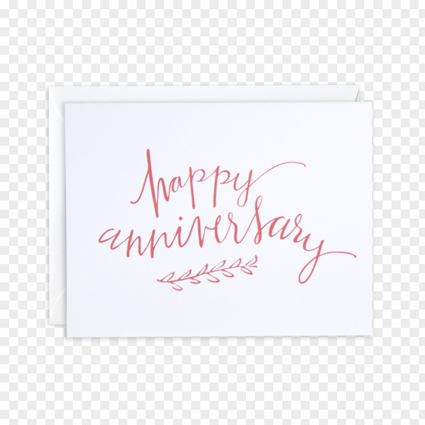 Anniversary Card Rectangle Font PNG