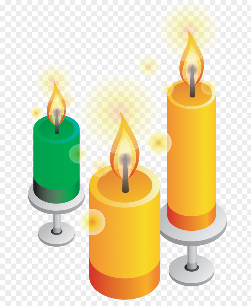 Candle Color Flame PNG