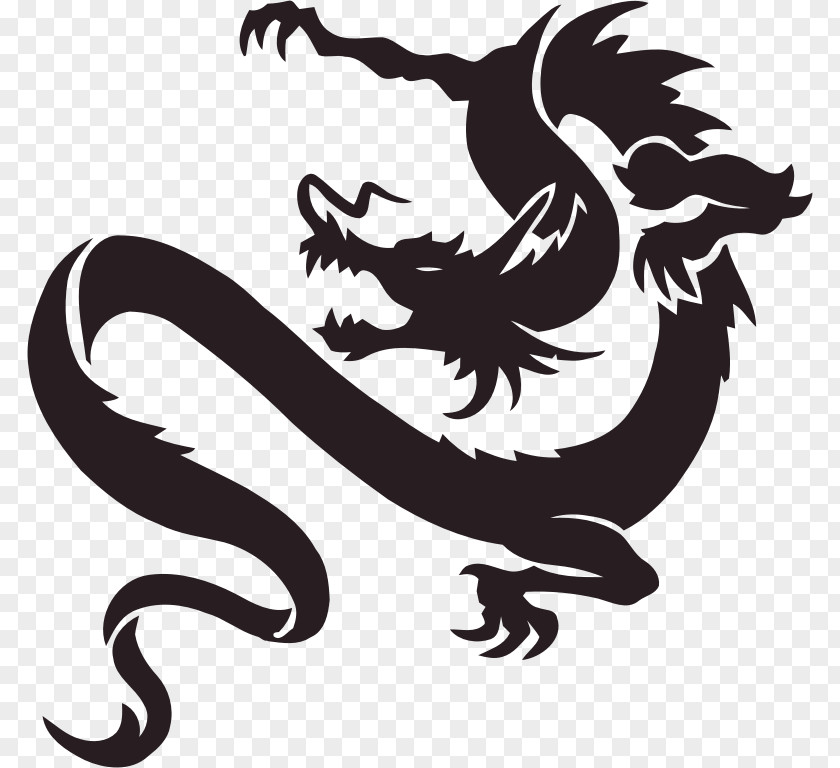 Dragon Tattoo Chinese Japanese PNG