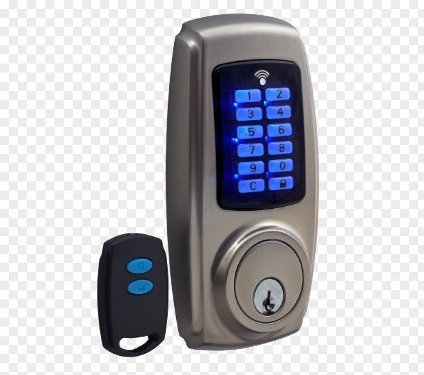Key Electronic Lock Dead Bolt Remote Keyless System PNG