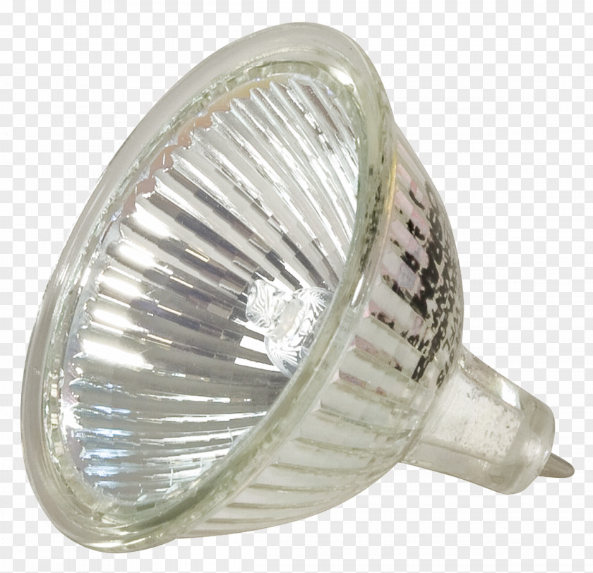 Lamp Multifaceted Reflector Lighting Halogen Osram PNG
