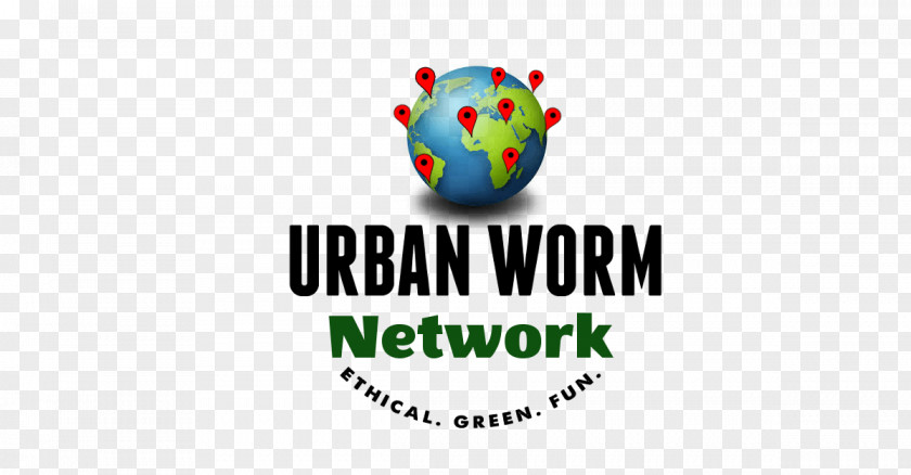 Network Tower Urban Worm Company Vermicompost Logo PNG