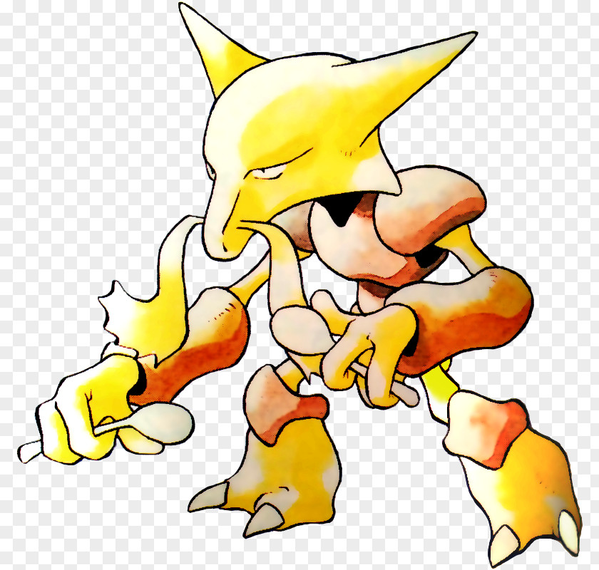 Pokémon Red And Blue Gold Silver Mystery Dungeon: Rescue Team Alakazam PNG