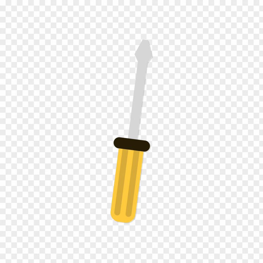 Yellow Gray Screwdriver Grey Icon PNG