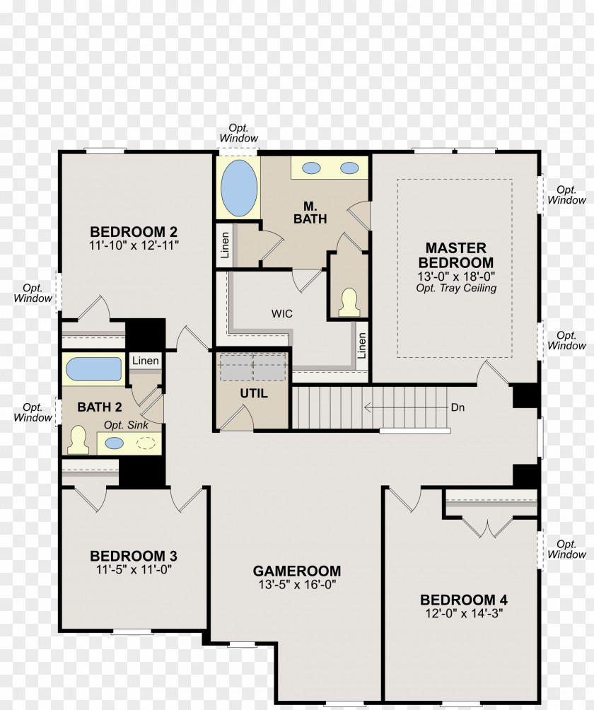 Bed Floor Plan Bedroom Bathroom PNG